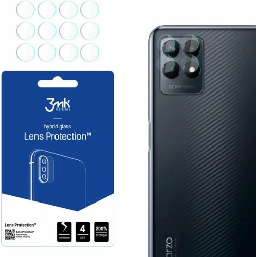 Kup Hybrides Glas für die Kameralinse 3MK Lens Protection Realme Narzo 50 5G [4 PACK] - 3MK3722 - {ean13} - Sklep Home Screen