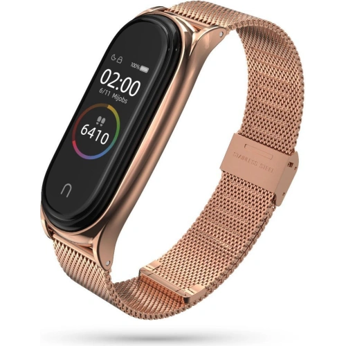 Kup Náramek Tech-Protect Milaneseband Xiaomi Mi Band 7 Rose Gold - THP1108RS - {ean13} - Sklep Home Screen
