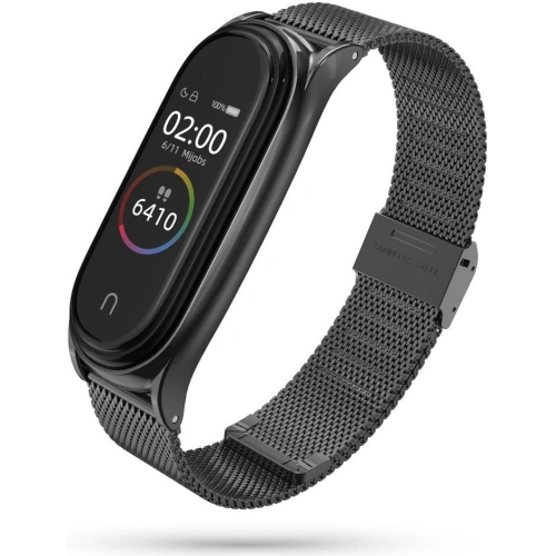 Kup Armbanduhr Tech-Protect Milaneseband Xiaomi Mi Band 7 Schwarz - THP1109BLK - {ean13} - Sklep Home Screen