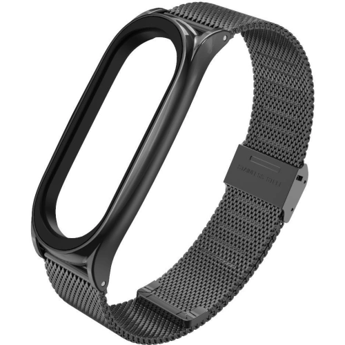 Kup Armbanduhr Tech-Protect Milaneseband Xiaomi Mi Band 7 Schwarz - THP1109BLK - {ean13} - Sklep Home Screen