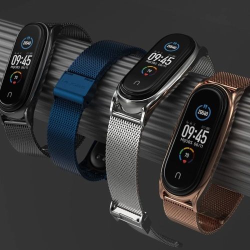 Kup Armbanduhr Tech-Protect Milaneseband Xiaomi Mi Band 7 Schwarz - THP1109BLK - {ean13} - Sklep Home Screen