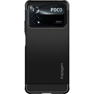 Buy Spigen Rugged Armor POCO X4 Pro 5G Matte Black - SPN2262BLK - {ean13} - Home Screen Store Europe
