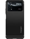 Kup Case Spigen Rugged Armor POCO X4 Pro 5G Matt Schwarz - SPN2262BLK - {ean13} - Sklep Home Screen