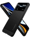 Kup Case Spigen Rugged Armor POCO X4 Pro 5G Matt Schwarz - SPN2262BLK - {ean13} - Sklep Home Screen