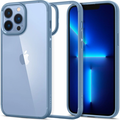 Kup Case Spigen Ultra Hybrid Apple iPhone 13 Pro Max Sierra Blau - SPN2263BLU - {ean13} - Sklep Home Screen