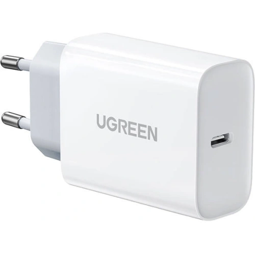 Kup UGREEN USB-C Netzladegerät, 30W + USB-C Kabel (weiß) - UGR1232WHT - {ean13} - Sklep Home Screen