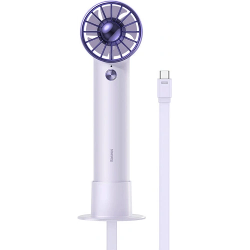 Kup Przenośny wentylator ręczny Baseus Flyer Turbine + USB-C kábel (lila) - BSU3261PRP - {ean13} - Sklep Home Screen