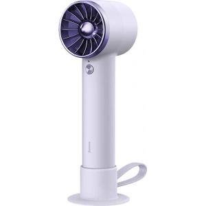 Kup Přenosný ruční ventilátor Baseus Flyer Turbine + USB-C kabel (fialový) - BSU3261PRP - {ean13} - Sklep Home Screen