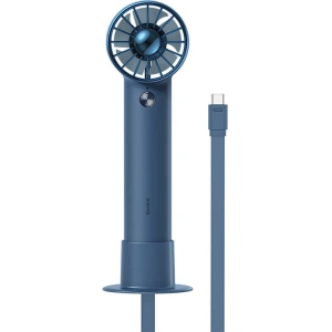 Kup Přenosný ruční ventilátor Baseus Flyer Turbine + USB-C kabel (modrý) - BSU3262BLU - {ean13} - Sklep Home Screen