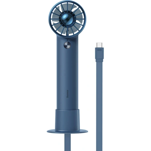 Kup Přenosný ruční ventilátor Baseus Flyer Turbine + USB-C kabel (modrý) - BSU3262BLU - {ean13} - Sklep Home Screen