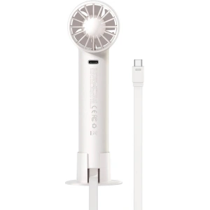 Kup Přenosný ruční ventilátor Baseus Flyer Turbine + USB-C kabel (bílý) - BSU3263WHT - {ean13} - Sklep Home Screen