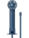 Buy Baseus Flyer Turbine Handheld Fan + Lightning cable (blue) - BSU3265BLU - {ean13} - Home Screen Store Europe