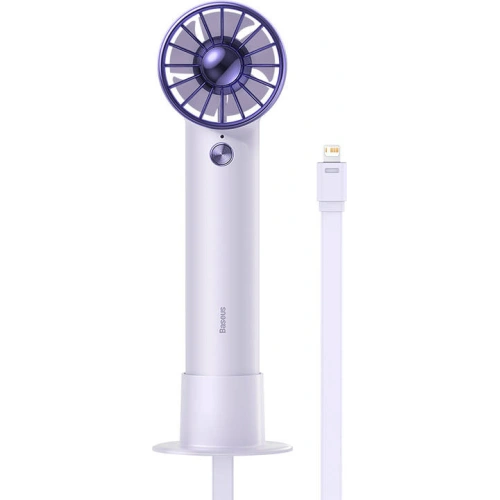 Kup Ventilator portabil manual Baseus Flyer Turbine + cablu Lightning (mov) - BSU3266PRP - {ean13} - Sklep Home Screen