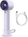 Kup Ventilator portabil manual Baseus Flyer Turbine + cablu Lightning (mov) - BSU3266PRP - {ean13} - Sklep Home Screen