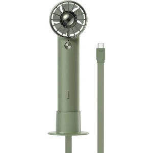 Kup Přenosný ventilátor ruční Baseus Flyer Turbine + kabel Lightning (zelený) - BSU3267GRN - {ean13} - Sklep Home Screen