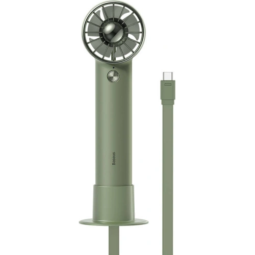Kup Tragbarer Handventilator Baseus Flyer Turbine + Lightning-Kabel (grün) - BSU3267GRN - {ean13} - Sklep Home Screen