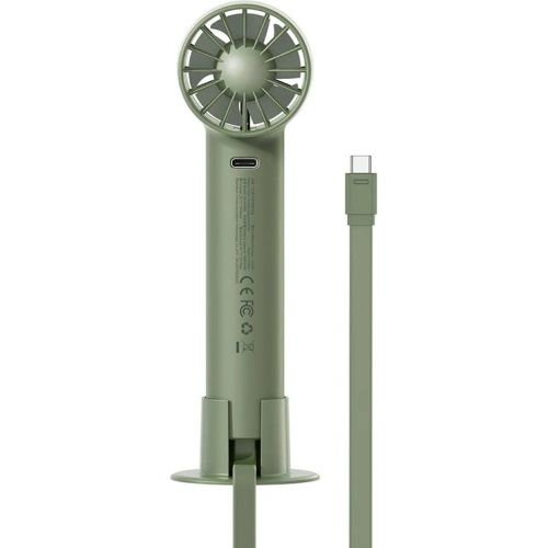 Kup Tragbarer Handventilator Baseus Flyer Turbine + Lightning-Kabel (grün) - BSU3267GRN - {ean13} - Sklep Home Screen