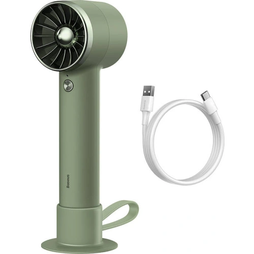 Kup Ventilator portabil manual Baseus Flyer Turbine + cablu Lightning (verde) - BSU3267GRN - {ean13} - Sklep Home Screen