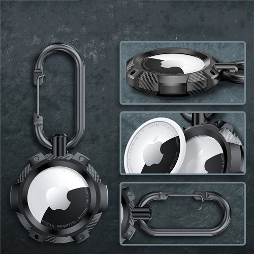 Kup Etui Tech-Protect TPUCarbon Apple AirTag Black - THP1111BLK - {ean13} - Sklep Home Screen