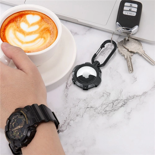 Kup Etui Tech-Protect TPUCarbon Apple AirTag Black - THP1111BLK - {ean13} - Sklep Home Screen
