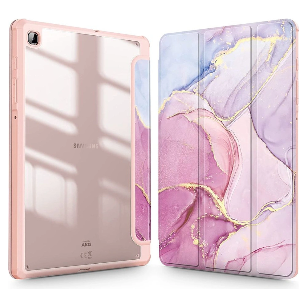 Etui Tech-Protect Smartcase Hybrid Samsung Galaxy Tab S6 Lite 10.4 2022/2020 Marble