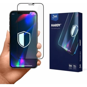 Kup Szkło hartowane 3MK Hardy Apple iPhone 12 Pro Max czarny/black - 3MK3738BLK - {ean13} - Sklep Home Screen