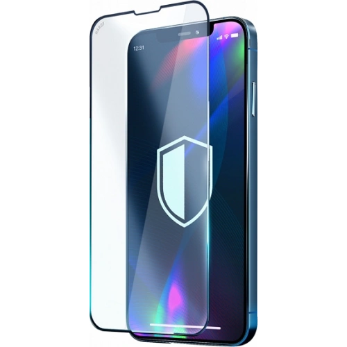 Kup Gehärtetes Glas 3MK Hardy Apple iPhone 12 Pro Max schwarz/black - 3MK3738BLK - {ean13} - Sklep Home Screen