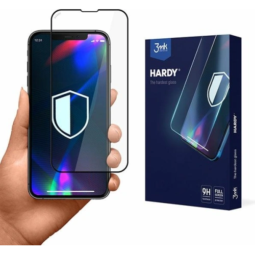 Kup Gehärtetes Glas 3MK Hardy Apple iPhone 13 mini schwarz/black - 3MK3740BLK - {ean13} - Sklep Home Screen