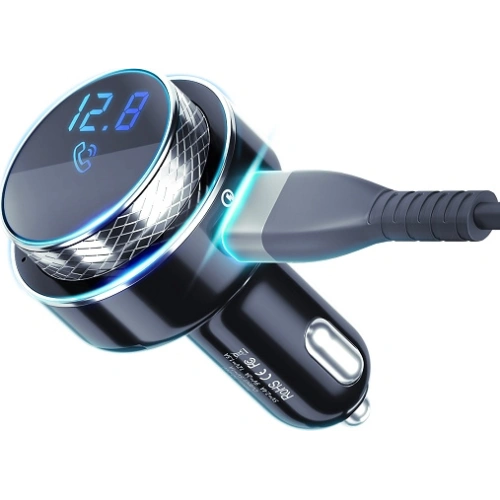 Kup FM-Transmitter 3MK HyperCar Ladegerät - 2xUSB-A + 1 TF-Kartenleser + Bluetooth - 3MK3753 - {ean13} - Sklep Home Screen