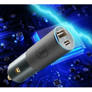 Kup Ładowarka samochodowa 3MK HyperCar Charger 100W Power Delivery USB-A + USB-C - 3MK3754 - {ean13} - Sklep Home Screen