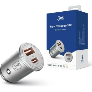 Kup Ładowarka samochodowa 3MK HyperCar Charger 30W Power Delivery USB-A + USB-C - 3MK3755 - {ean13} - Sklep Home Screen