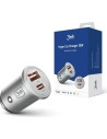 Ładowarka samochodowa 3MK HyperCar Charger 30W Power Delivery USB-A + USB-C