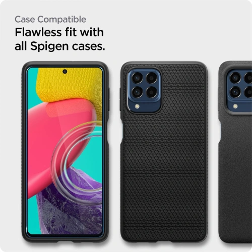 Buy Spigen GLAS.tR Slim AlignMaster Samsung Galaxy M53 5G Black - SPN2264BLK - {ean13} - Home Screen Store Europe