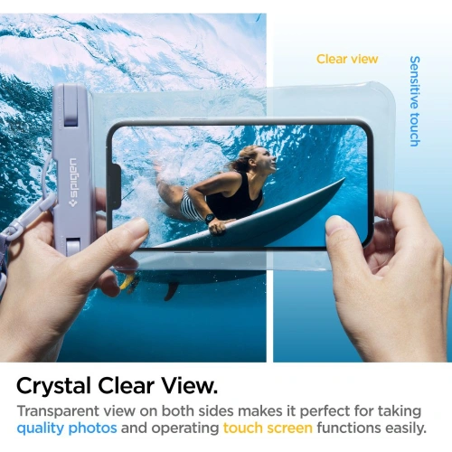 Kup Universelle wasserdichte Hülle Spigen A601 Universal Waterproof Case Aqua Blue [2 PACK] - SPN2265BLU - {ean13} - Sklep Home Screen