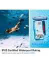 Kup Universelle wasserdichte Hülle Spigen A601 Universal Waterproof Case Aqua Blue [2 PACK] - SPN2265BLU - {ean13} - Sklep Home Screen