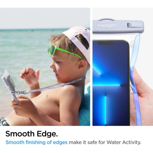 Kup Universelle wasserdichte Hülle Spigen A601 Universal Waterproof Case Aqua Blue [2 PACK] - SPN2265BLU - {ean13} - Sklep Home Screen