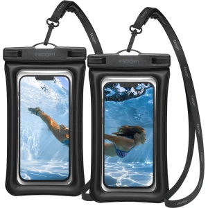 Kup Univerzální vodotěsné pouzdro Spigen A610 Universal Waterproof Float Case Black [2 PACK] - SPN2266BLK - {ean13} - Sklep Home Screen