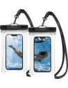 Spigen A610 Universal Waterproof Float Case Crystal Clear [2 PACK]