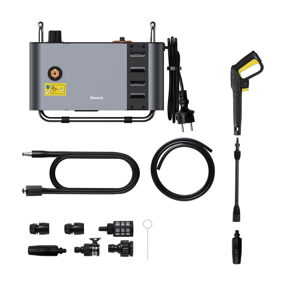 Przenośna myjka ciśnieniowa Baseus F1 (zestaw M) szary