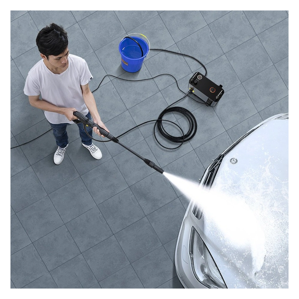 Przenośna myjka ciśnieniowa Baseus F1 (zestaw M) szary