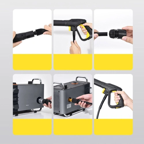 Buy Baseus F1 Car Pressure Washer EU Tarnish (M) gray (CRXCJ-B0A) - BSU3268GRY - {ean13} - Home Screen Store Europe