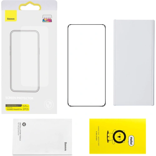 Kup Tvrzené sklo Baseus 0,25mm Huawei Mate 40 Pro Full Cover - BSU3269 - {ean13} - Sklep Home Screen