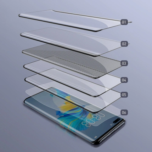 Kup Tvrzené sklo Baseus 0,25mm Huawei Mate 40 Pro Full Cover - BSU3269 - {ean13} - Sklep Home Screen