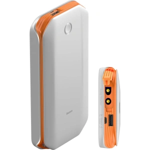Zařízení pro startování booster Baseus Power Starter Jump Starter Powerbank 8000mAh 12V 800A bílá