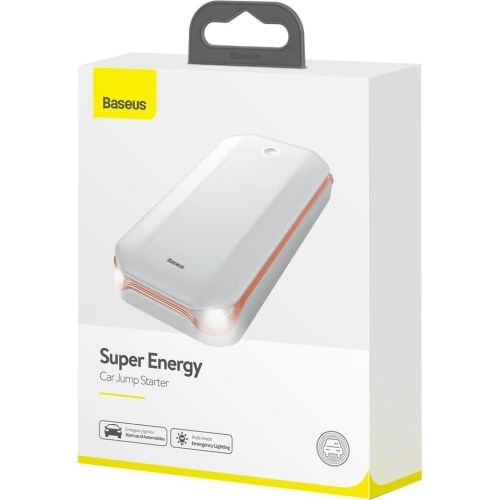 Kup Gerät zum Starten Booster Baseus Power Starter Jump Starter Powerbank 8000mAh 12V 800A weiß - BSU3270WHT - {ean13} - Sklep Home Screen