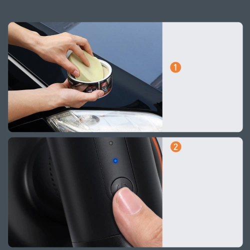Kup Bezdrátová elektrická lešticí mašinka Baseus 30W 4000mAh černá - BSU3271BLK - {ean13} - Sklep Home Screen
