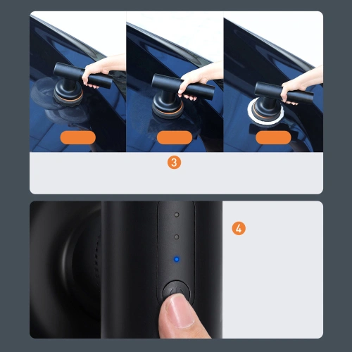 Kup Vezeték nélküli elektromos polírozó gép Baseus 30W 4000mAh fekete - BSU3271BLK - {ean13} - Sklep Home Screen