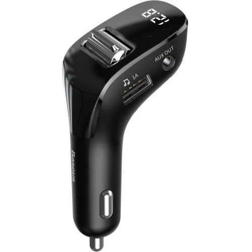 Kup FM-Transmitter Baseus F40 Bluetooth AUX-Port Auto-Ladegerät 2x USB 15W 2A schwarz - BSU3273BLK - {ean13} - Sklep Home Screen