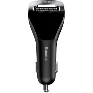 Kup Transmiter FM Baseus F40 Bluetooth port AUX ładowarka samochodowa 2x USB 15W 2A czarny - BSU3273BLK - {ean13} - Sklep Home Screen