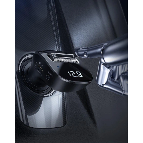 Kup FM-Transmitter Baseus F40 Bluetooth AUX-Port Auto-Ladegerät 2x USB 15W 2A schwarz - BSU3273BLK - {ean13} - Sklep Home Screen